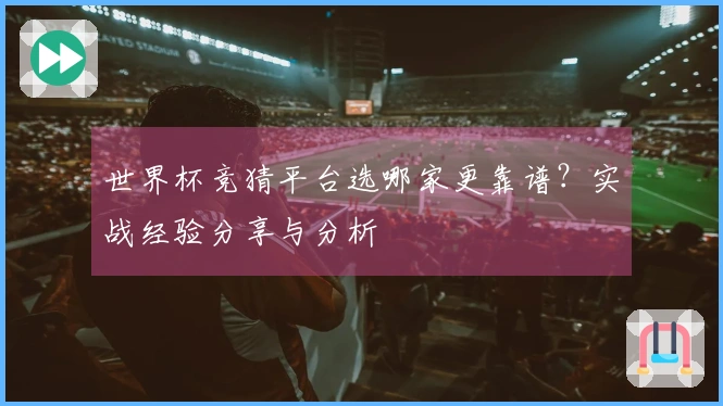 世界杯竞猜平台选哪家更靠谱？实战经验分享与分析